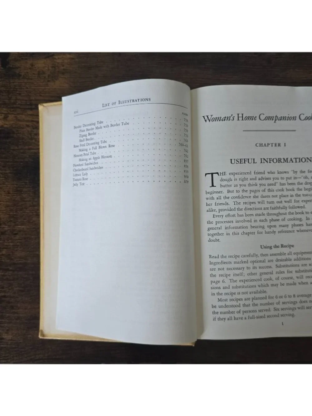 Womans Home Companion Cook Book Recipe Cookbook 1955 Collier Hardcover Vintage
